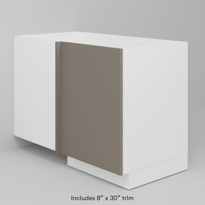Desert Grey Supermatte Slab Door for Sektion