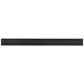 Duroflex 2-Grooved Black, 1-1/4"
