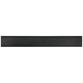Duroflex Plus 2-Grooved Black, 1"