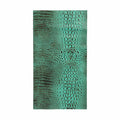 12" x 24" Panel / Turquoise Croc