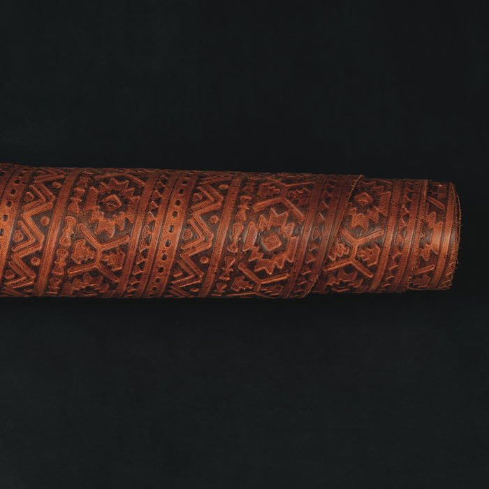 Embossed Leather, 2-3 oz., Southwest