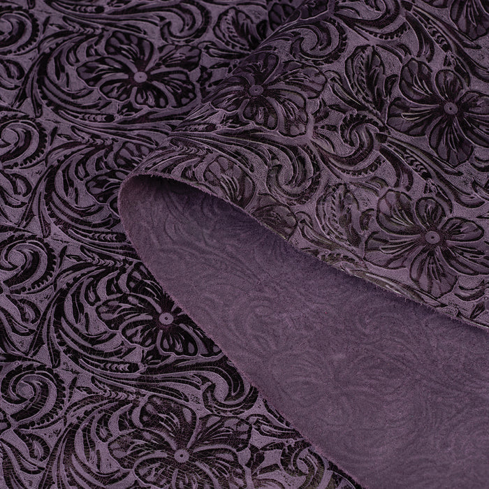 Half Side / Floral Plum