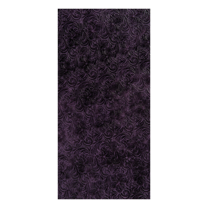 12" x 24" Panel / Floral Plum
