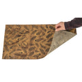 Embossed Leather, 2/3 oz., Mini Plumas Brown