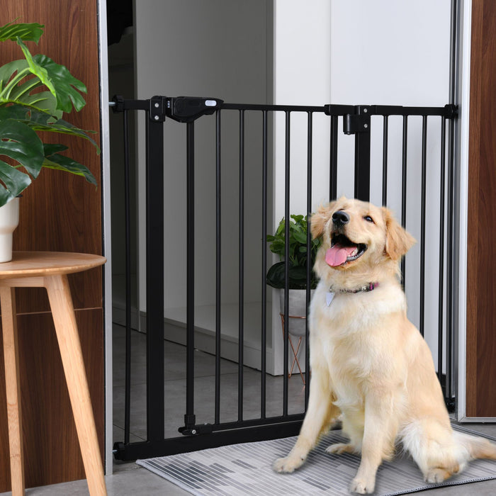 Essential Extendable Pet Safety Gate - Black Charlie's Pet Products