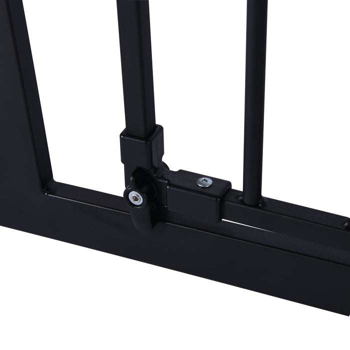 Essential Extendable Pet Safety Gate - Black Charlie's Pet Products