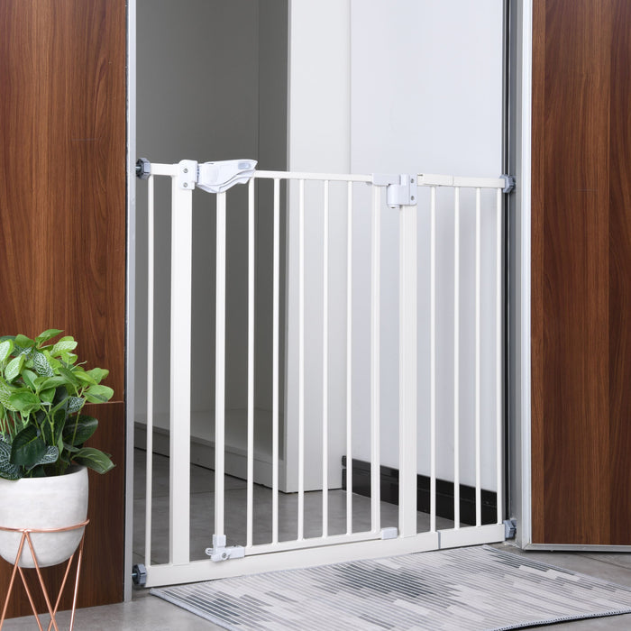 Essential Extendable Pet Safety Gate - White Charlie's Pet Products