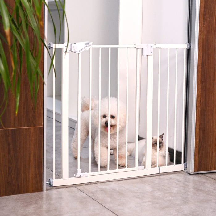 Essential Extendable Pet Safety Gate - White Charlie's Pet Products