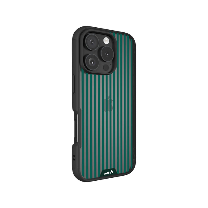 Evergreen Protective Phone Case - Pinstripe
