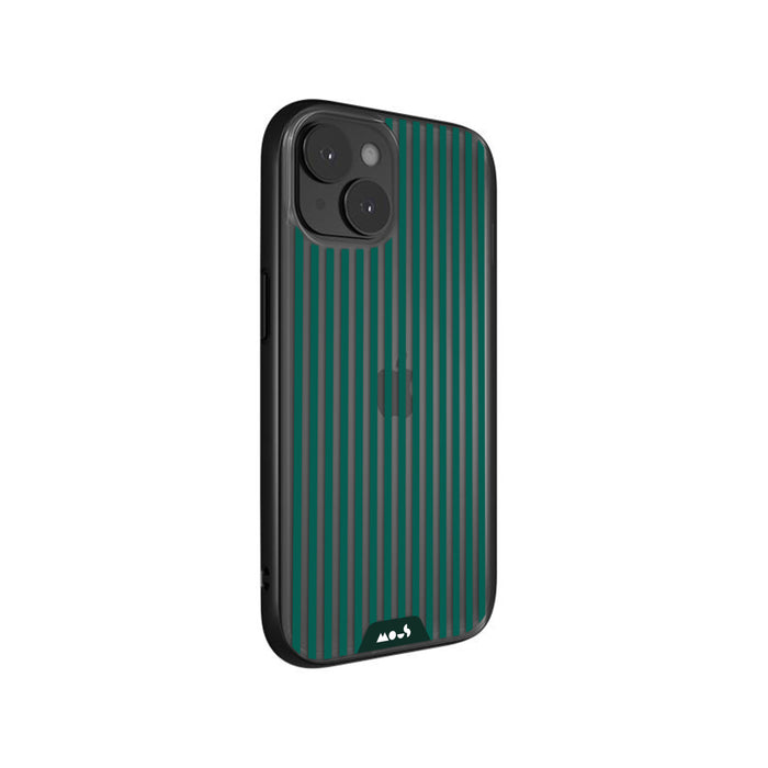 Evergreen Protective Phone Case - Pinstripe