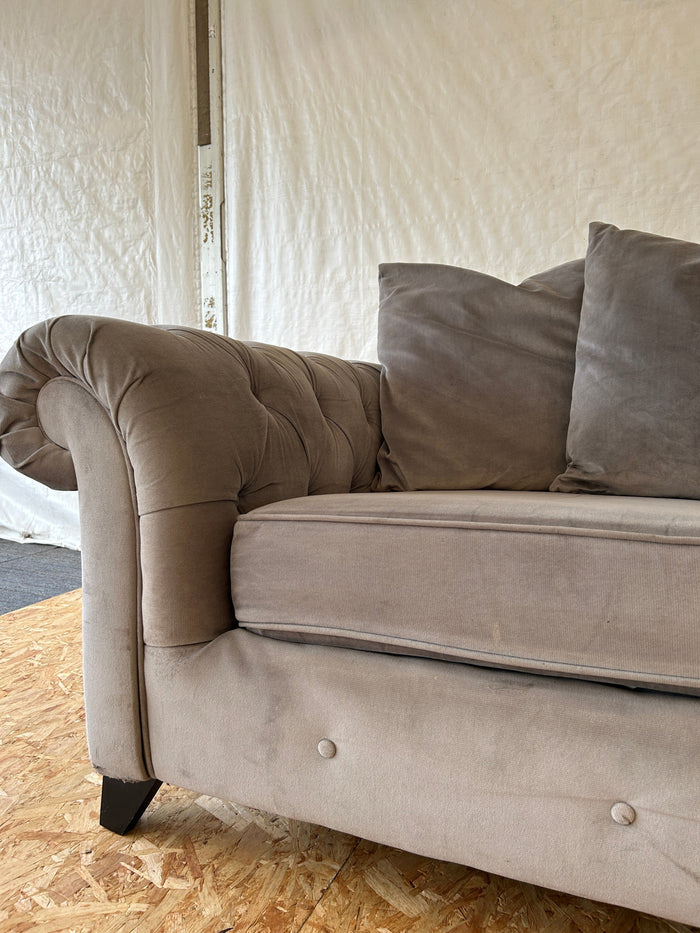 Ex-Display Grey 2 Seater Sofa