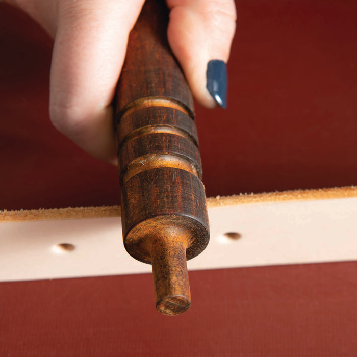 Exotic Wood Leather Slicker