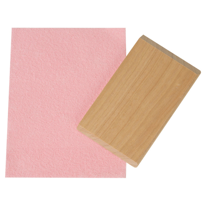 EZ-Care Blade Sharpening Kit, Abrasive Cloth and Wood Board for Polishing Leather Working Tools