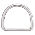 Flat Saddle D-Ring, Stainless Steel