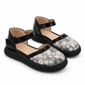 Floral Embroidered Mary Jane Shoes