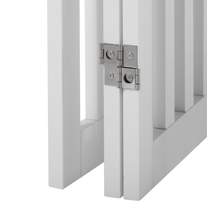 Freestanding Pet Gate - White Charlie's Pet Products