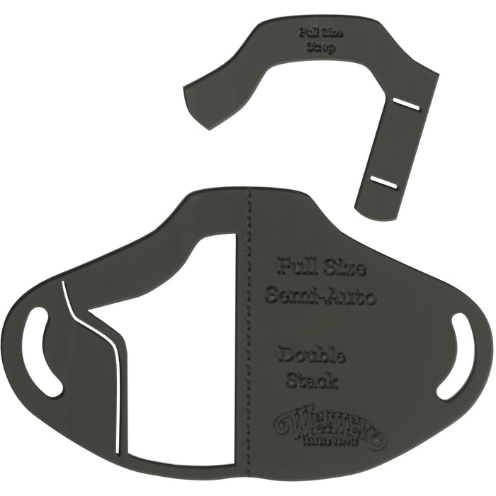 Full Size Semi-Auto Holster Template with Double Stack Mag