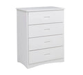 Galen White 4 Drawer Chest