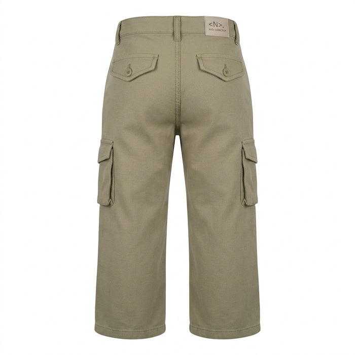 Girls Wide Leg Cargo Pants