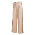Girls Wide Leg Pants With Side Lace Panels