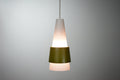 Glass and Metal Pendant Light  - (320-137)