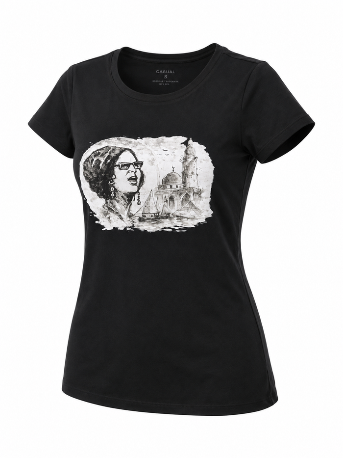 Graphic Print Crew-Neck T-Shirt