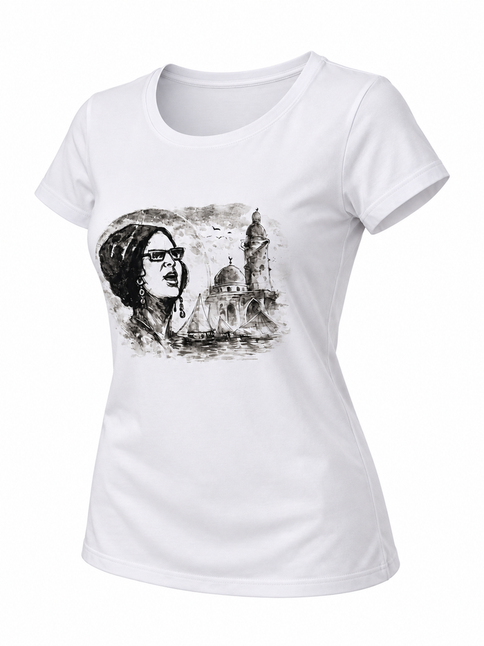 Graphic Print Crew-Neck T-Shirt
