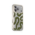 Green Tree Python Protective Phone Case - Serpent MagSafe