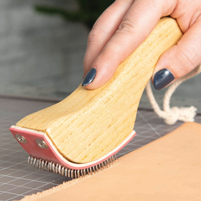 Hand Leather Rougher