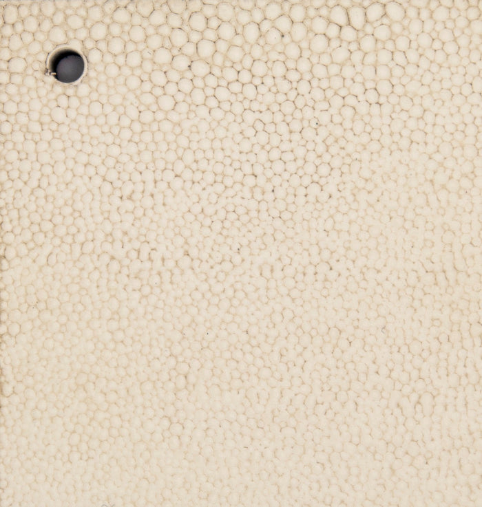 IVORY PAINTED FAUX SHAGREEN