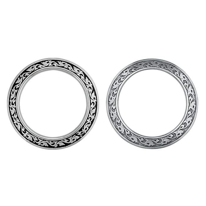 Jeremiah Watt Accented Floral Breast Collar Ring
