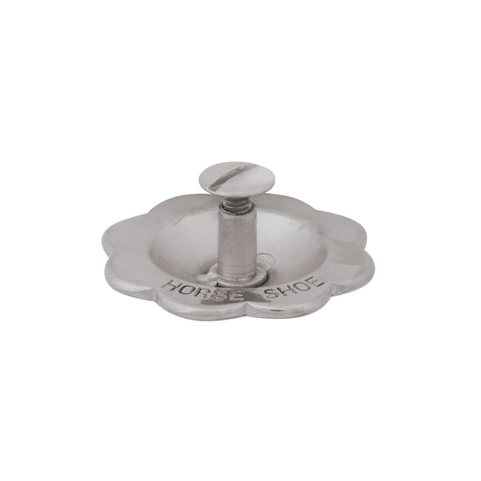 Jeremiah Watt Accented Floral Concho with 3/8" Post