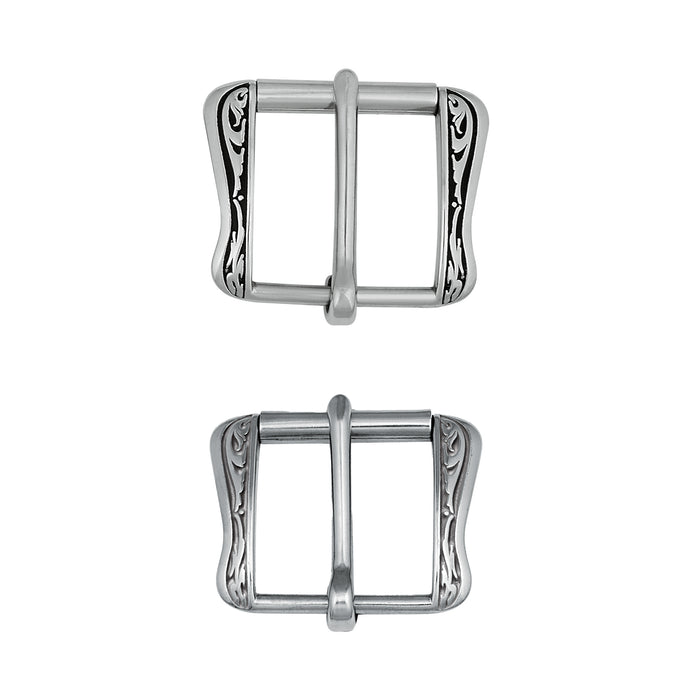 Jeremiah Watt Accented Floral Flank Buckle