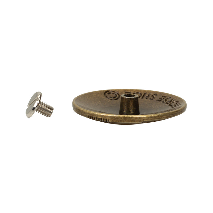 Jeremiah Watt Saltlick Flower Concho, 1-1/2"