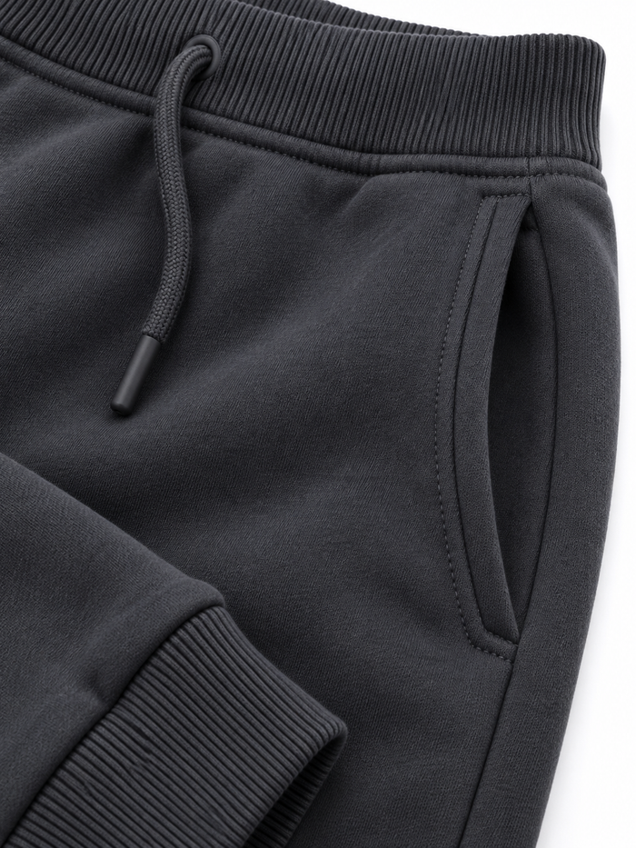 Jogger Sweatpants With Elastic Waist