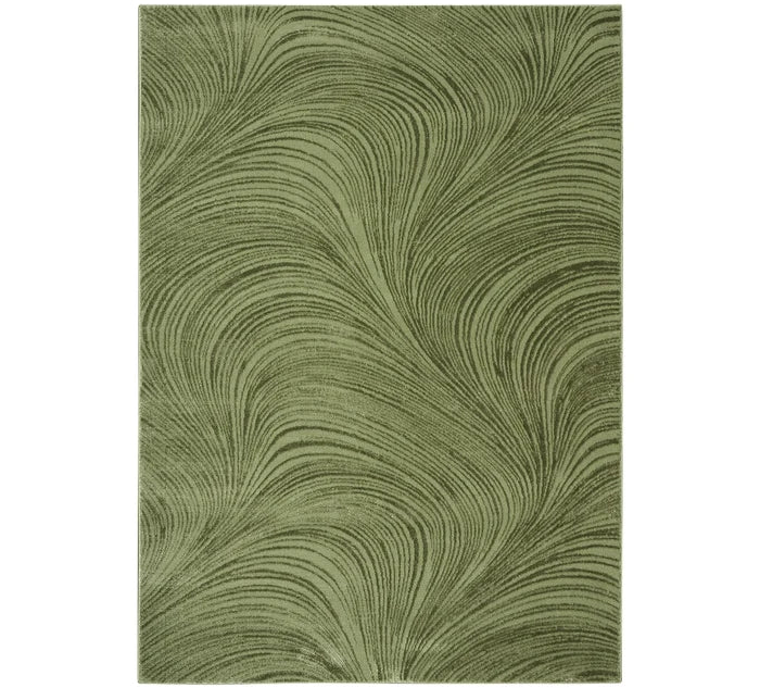 JUNGLE GREEN 5X8 RUG