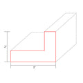 Tall Applied Panel (1/2")  25" x 96" Cut to size for 84.5", 94.5"