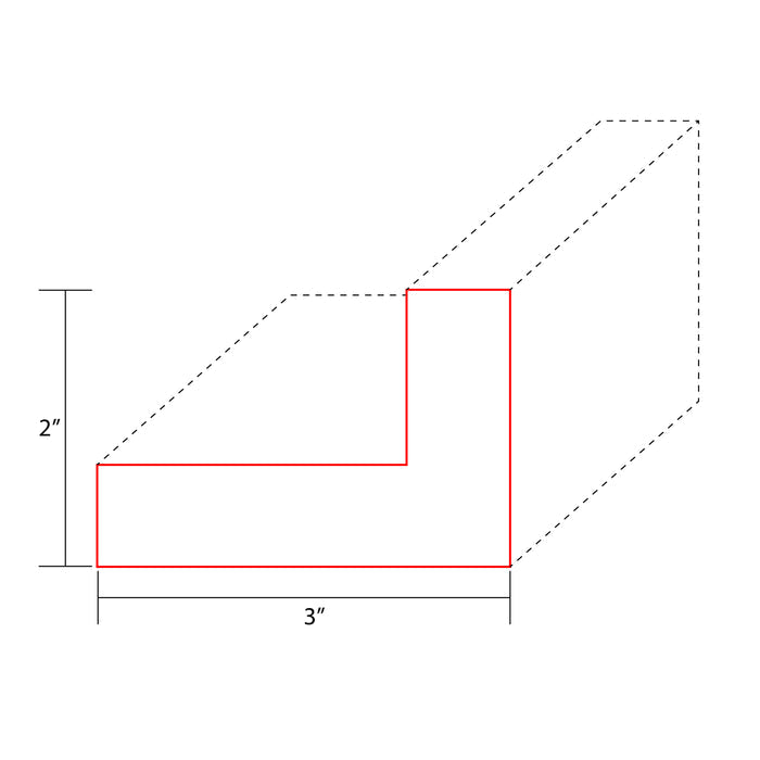 Tall Applied Panel (1/2")  25" x 96" Cut to size for 84.5", 94.5"