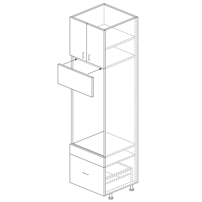 Tall Applied Panel (1/2")  25" x 96" Cut to size for 84.5", 94.5"
