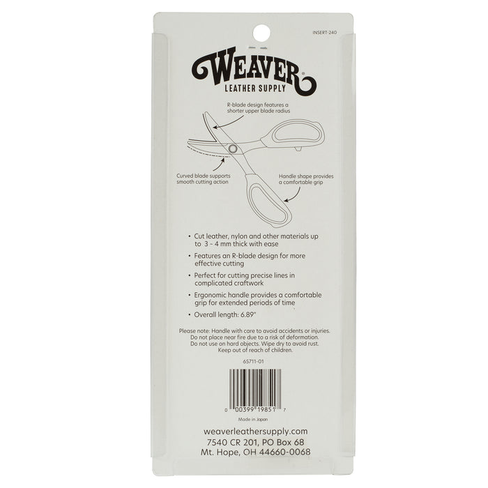 Leather Scissors, Back Package