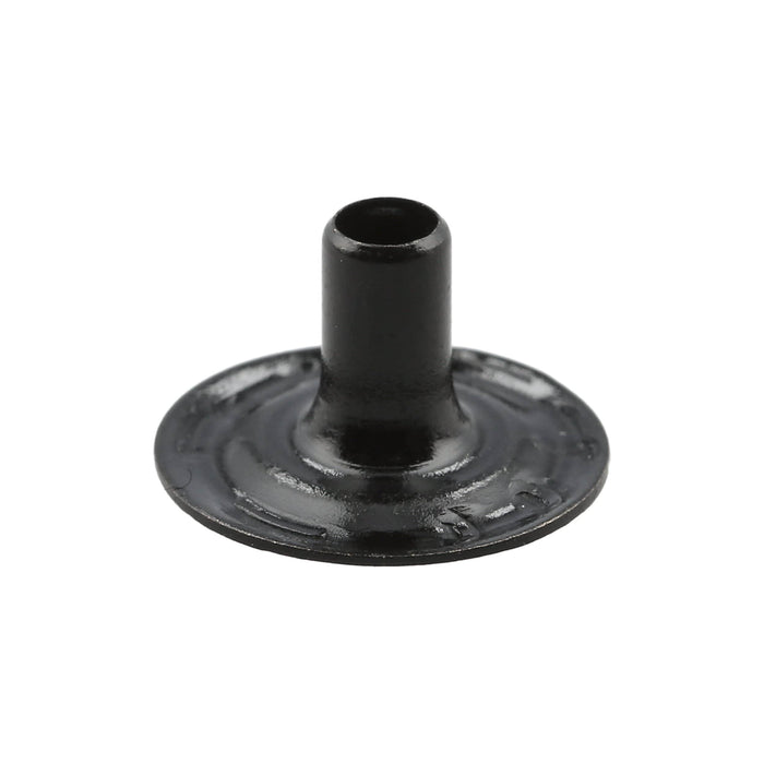 Ohio Travel Bag Fasteners Ligne 24 Snap Set Solid Brass Black (Pack of 10 Sets Complete), #WF-036-BLK WF-036-BLK