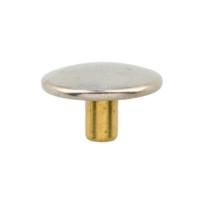 Ohio Travel Bag Fasteners Ligne 24 Snap Set Solid Brass Nickel (Pack of 10 Sets Complete), #WF-036-SBN WF-036-SBN
