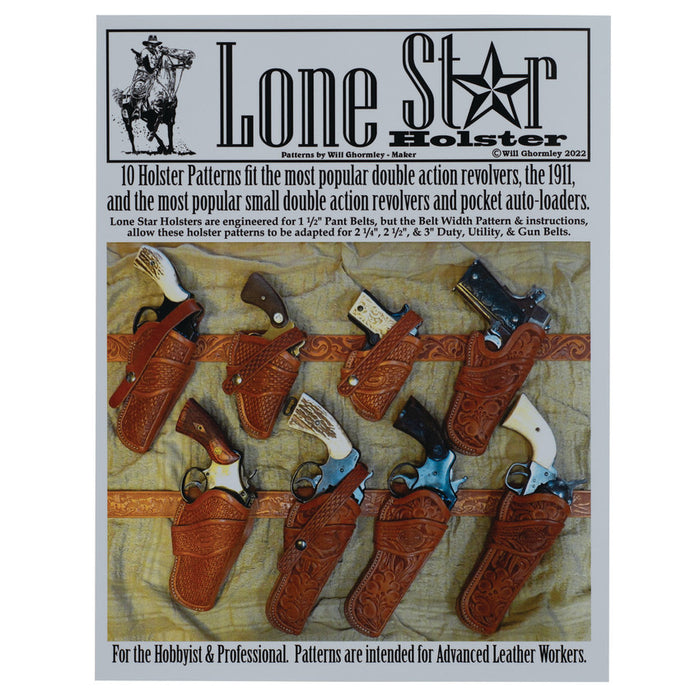 Lone Star Holster Pattern by Will Ghormley