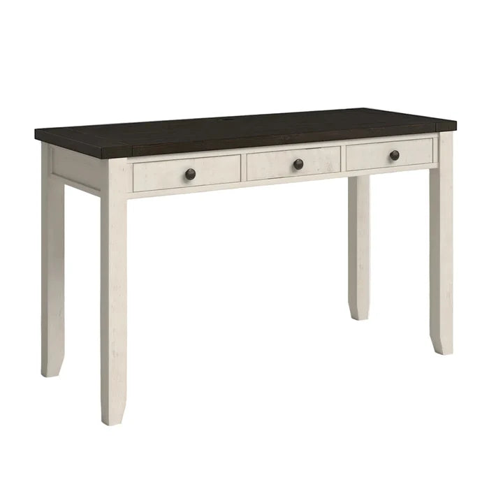Madison County Two Tone Desk w- Power