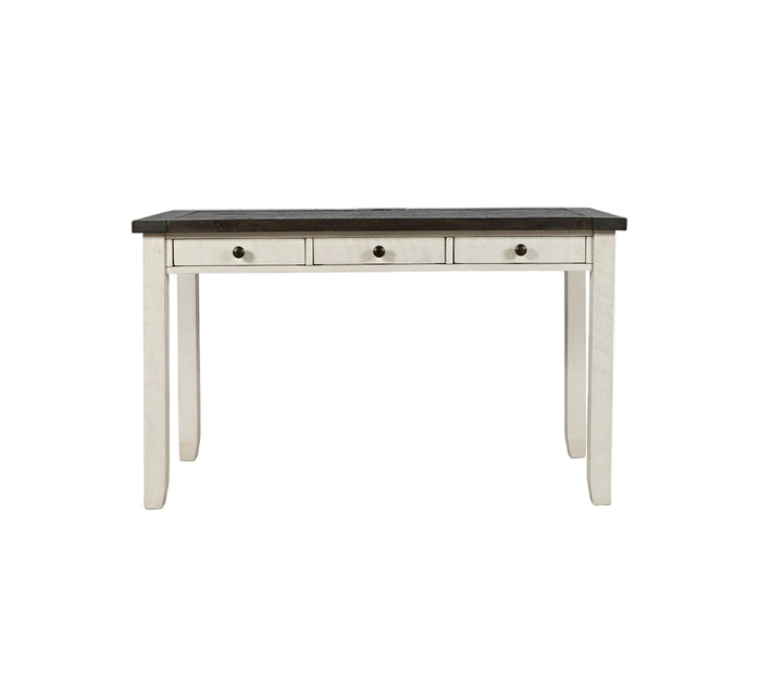 Madison County Two Tone Desk w- Power