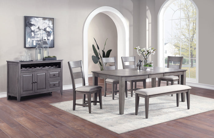 Mango Grey Side Chair