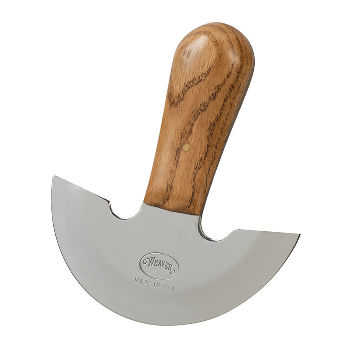 Master Tool Leather Round Knife, 4-7/8"