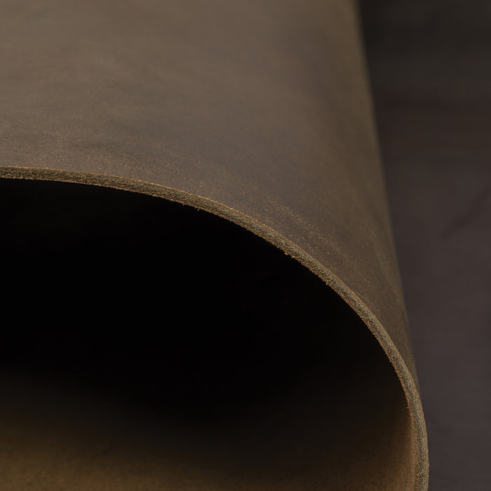 Matte Chrome Tanned Water Buffalo Leather, 5-6 oz.