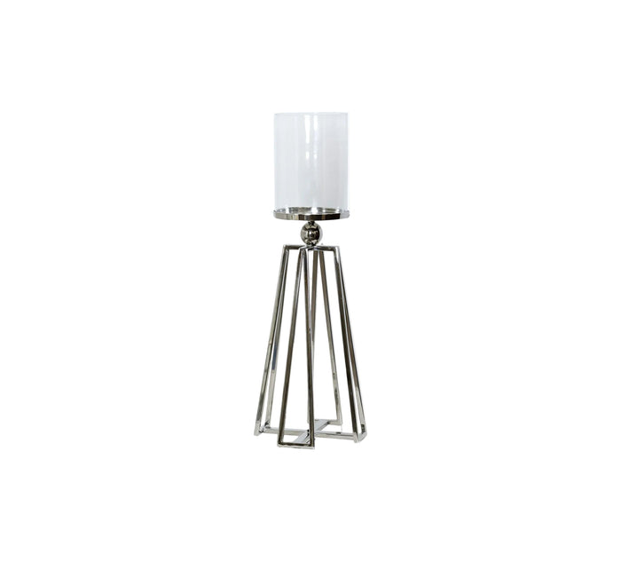 Medium Silver Candle Holder