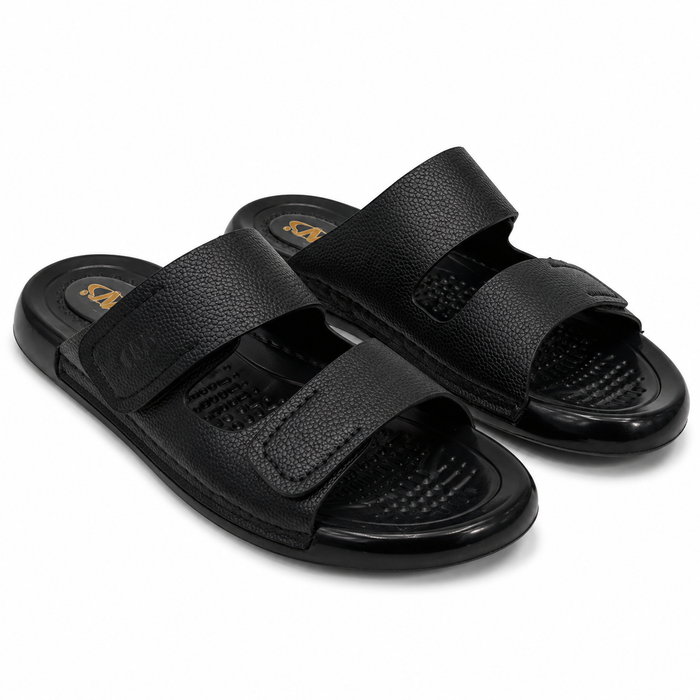 Men Double Strap Comfort Slipper